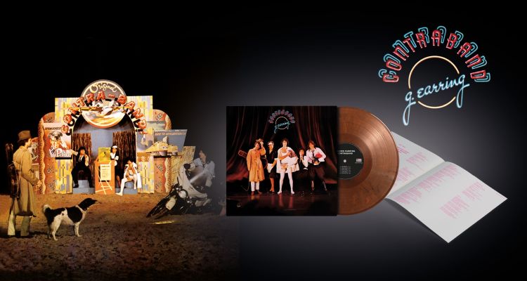 Golden Earring Contraband album limited edition coloured vinyl re-release July 16 2021